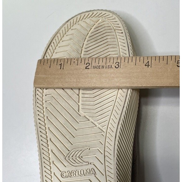 Cariuma OCA Low Mystic Grey Taupe Canvas Sneaker Women US 7 Organic NIB - Picture 9 of 11